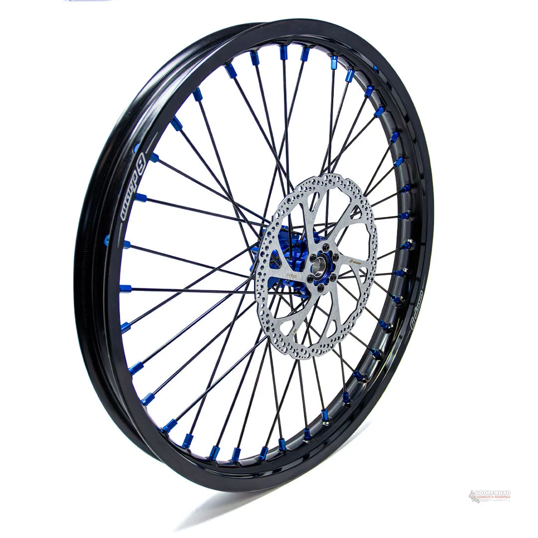 Warp 9 Sur Ron Light Bee Front Wheel Blue 19 -